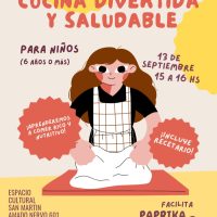 Taller de cocina saludable en el Espacio San Martín